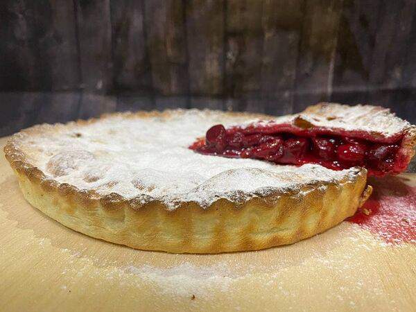 Тесто-Место - Осетинский пирог с вишней