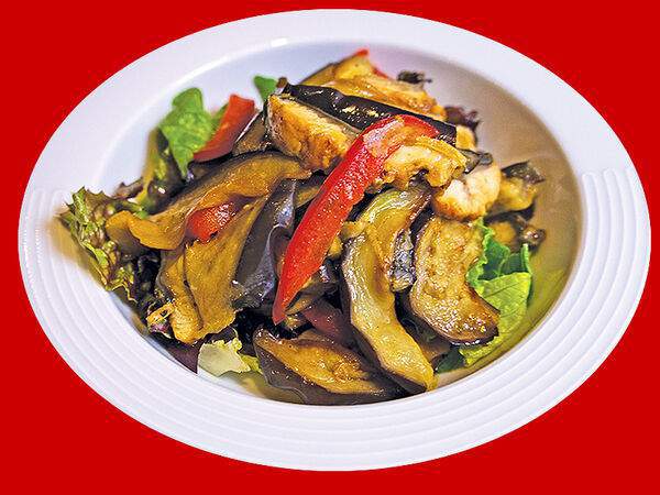 Индокитай - Баклажаны с копченым угрем