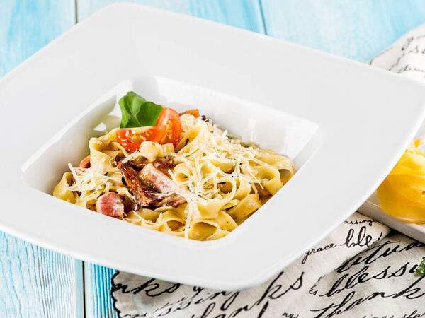 Паста & Пицца - Феттучине Карбонара