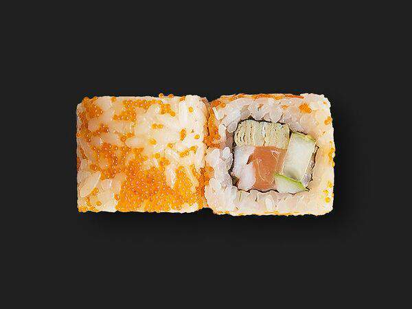 Кафе Миндаль - Ролл Калифорния с угрем