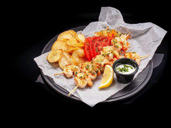 Греко гриль бар - Сувлаки гаридес