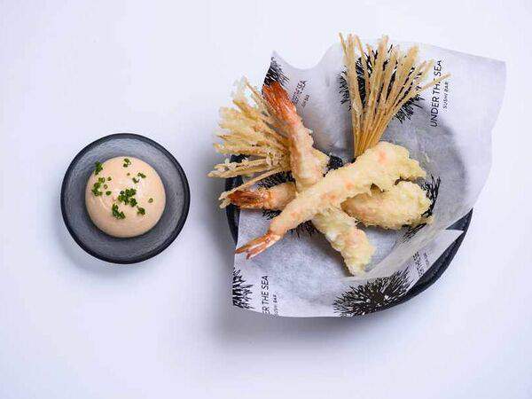 Under the sea - Креветки темпура