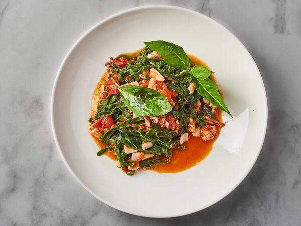 IL SOLO pizza & pasta - Таглиолини с кальмаром