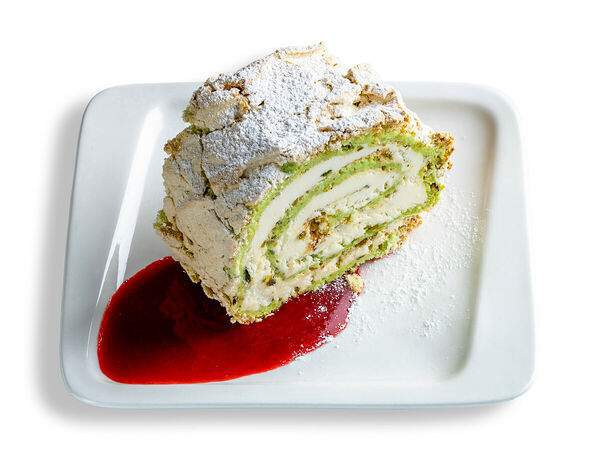 Ред-Буфет - Рулет из Маскарпоне с фисташкой