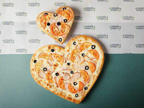 Зелёный ролл - Love пицца Цезарь