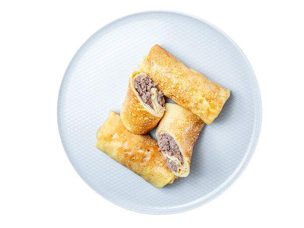 Мандарин - Блинчики с мясом