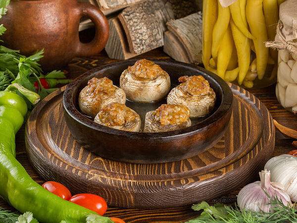 Чито Грито - Фаршированные шампиньоны