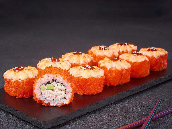 СушиСет - Гранд запеченный ролл калифорния orange