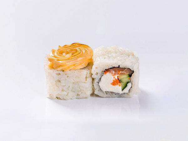 Bento суши - Ролл Запеченный с лососем