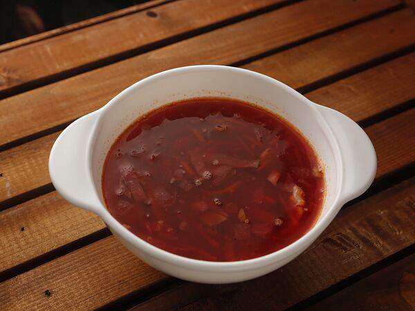 Хлебофф и Булкин - Борщ из свежей капусты и мяса