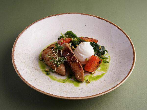 T-Cafe - Тунец со шпинатом