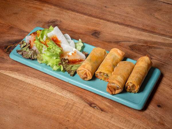 I'm Thankful for Today - Спринг роллы с овощами и греческим сыром