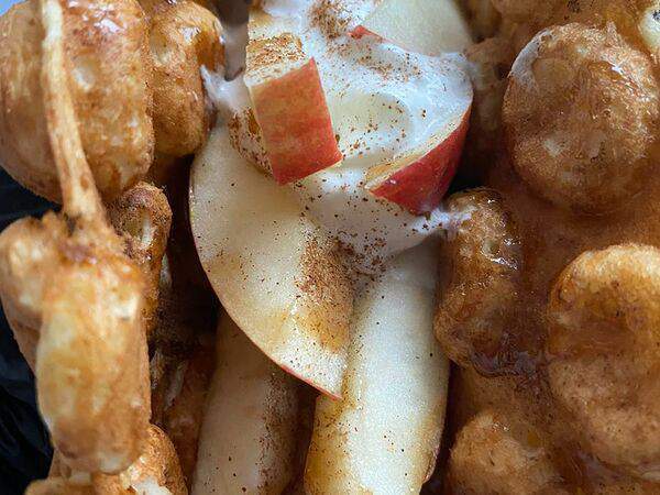 Hong Kong - Гонконгская вафля Пряное яблоко