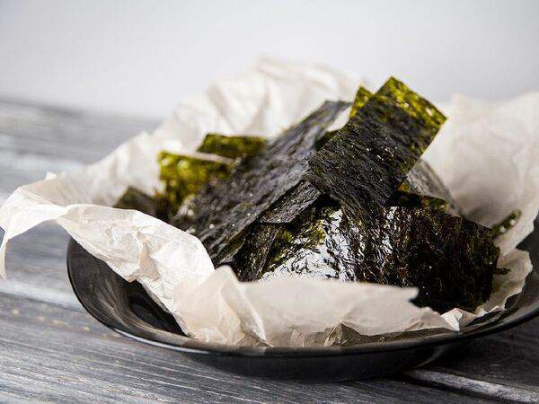 Авокадо - Водоросли Нори жареные