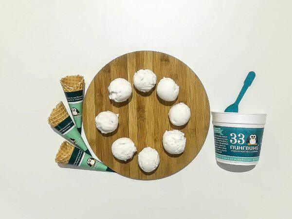 33 пингвина - Мороженое Кокос Organic Bar