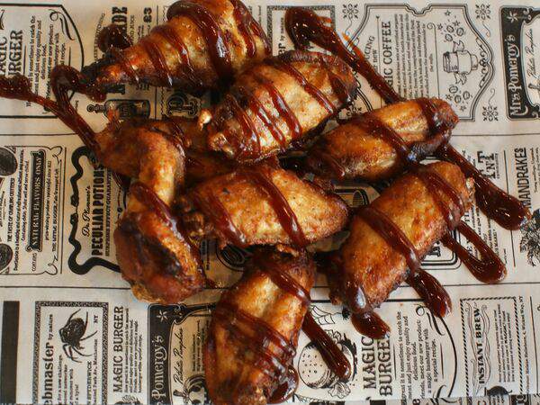 Бургерология - Куриные крылья барбекю