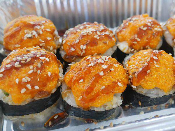 Kaikan - Запеченный ролл с креветками