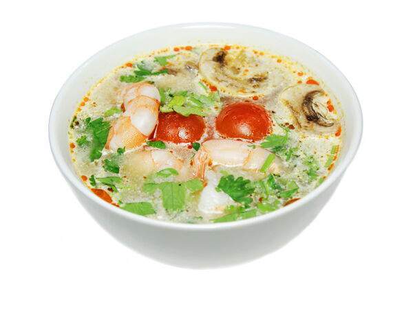 SushiWok - Суп Том ям с креветками