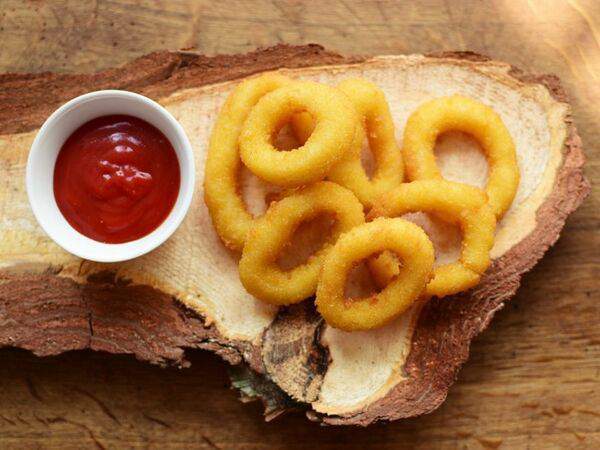 Наша еда - Кольца кальмара темпура