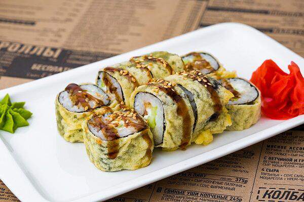 Изи Паб - Ролл теплый с угрем