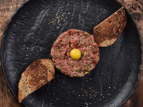 Смокерная BBQ - Тар-тар из мраморной говядины