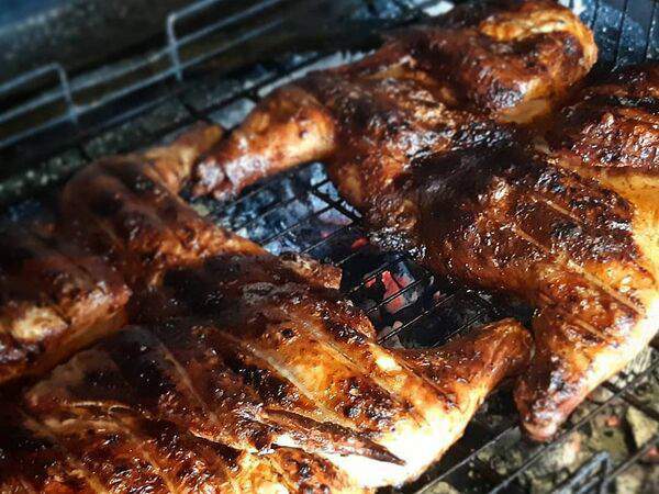 Шашлык у Ваграма - Курица на углях