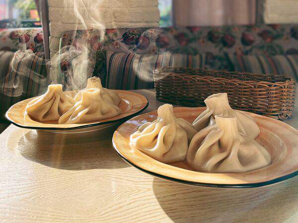 Иль густо - Хинкали с грибами