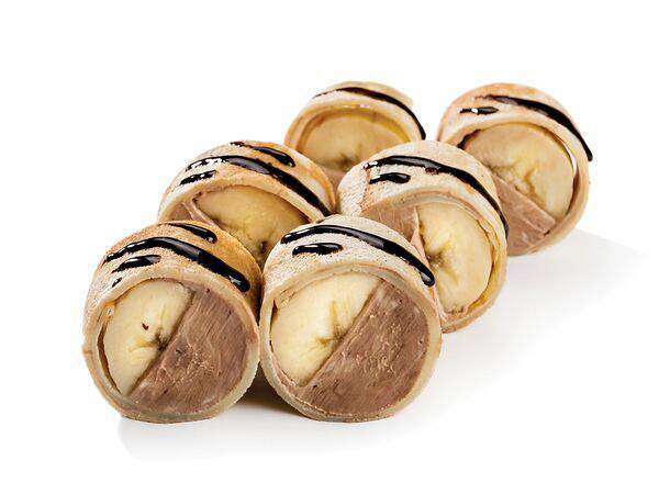 СУШИПОРТ - Сливочный ролл с шоколадной пастой