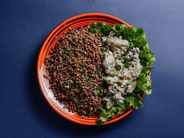 Блин & Coffee - Гречка с жульеном