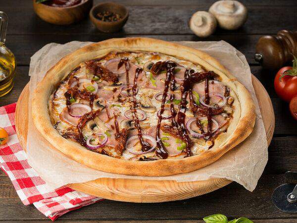 Papa's Pizza - Пицца Барбекю