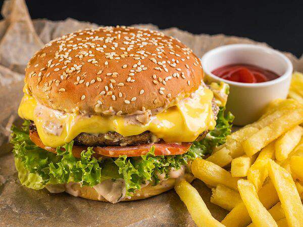 27 причал - Бургер с котлетой из мраморной говядины