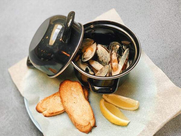 Рестомаркет Китчен - Мидии в перечном соусе