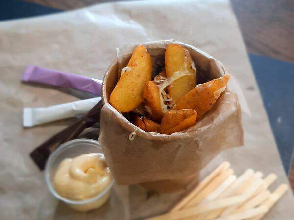 Твоя любимая еда - Картофельные дольки с сыром