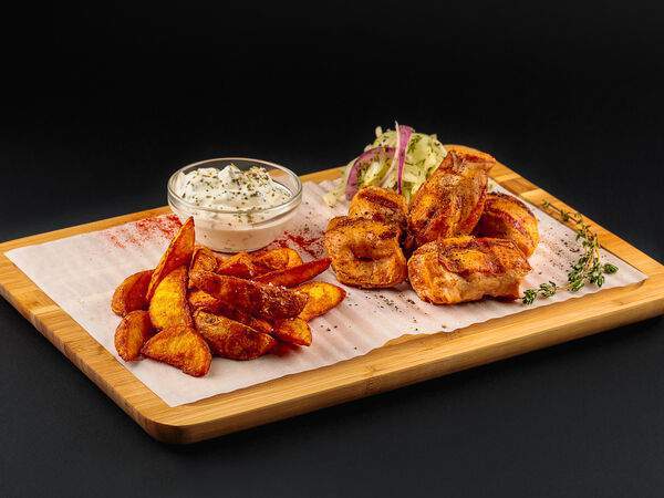 Мясоед - пицца и гриль - Бизнес-ланч с курицей Сытный