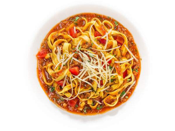 Перчини - Паста Болоньезе