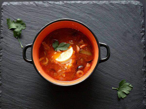 Хомяк - Солянка Сборная со сметаной