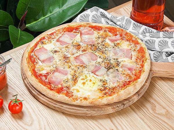 Перчини - Пицца Карбонара