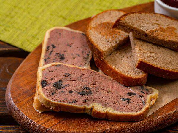 Сельпо - Домашний утиный паштет с брусничным соусом