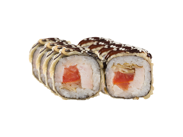 Автосуши Автопицца - Ролл Цезарь Темпура (кляр)