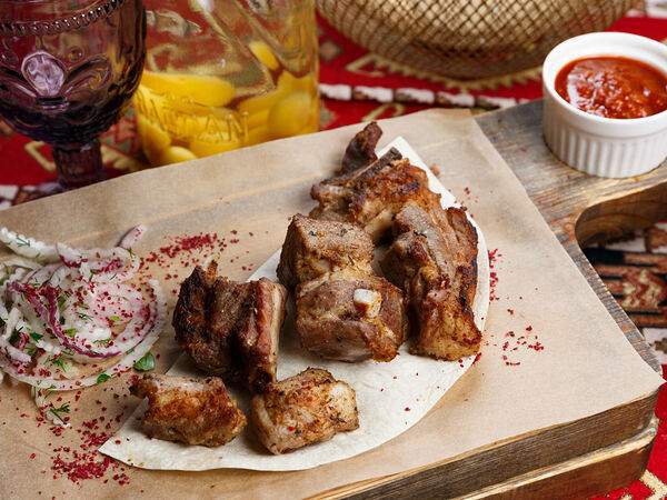 Мангал & гриль - Шашлык из телячьих ребрышек