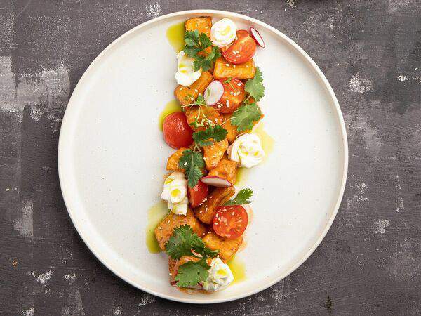 See Yu - Салат с баклажанами и томатами