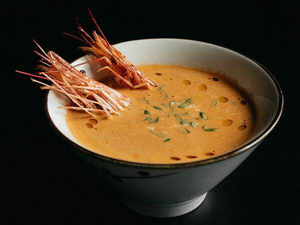 Shima - Биск из лангустинов в Азиатском стиле