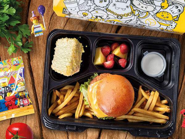 Чайхона №1 Тимура Ланского - Детский обед с чизбургером