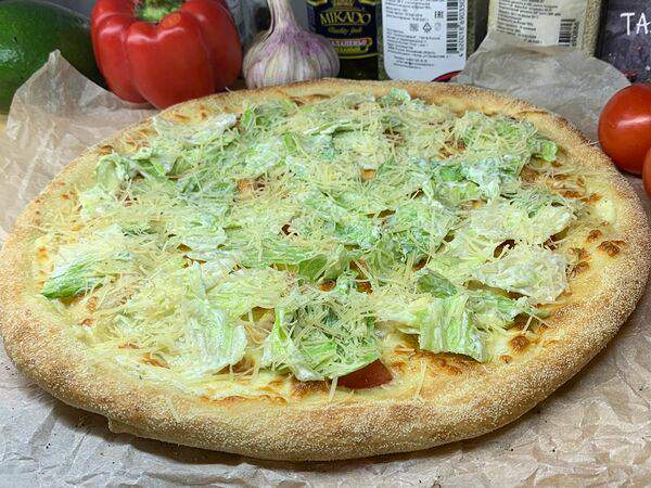 Mix Кухня - Пицца Цезарь