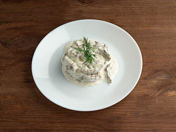 Перекус - Бефстроганов из говядины