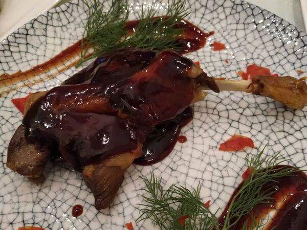 Ristorante Da Claudio - Утка конфи с ягодным соусом