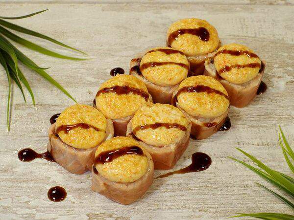 Креветочка - Филадельфия запечённая