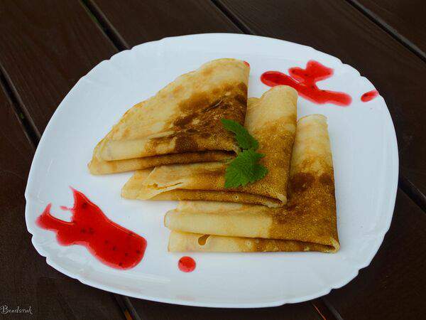 Ежевика - Блинчики тонкие