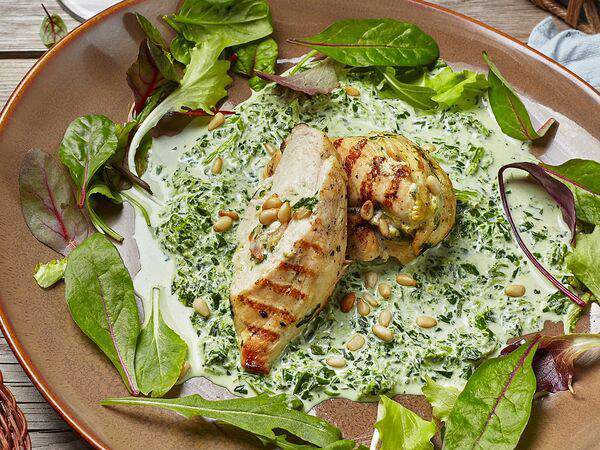 Liman - Фаршированная куриная грудка со шпинатом