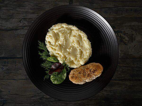 Kinza House - Пюре с котлетой из куриного филе